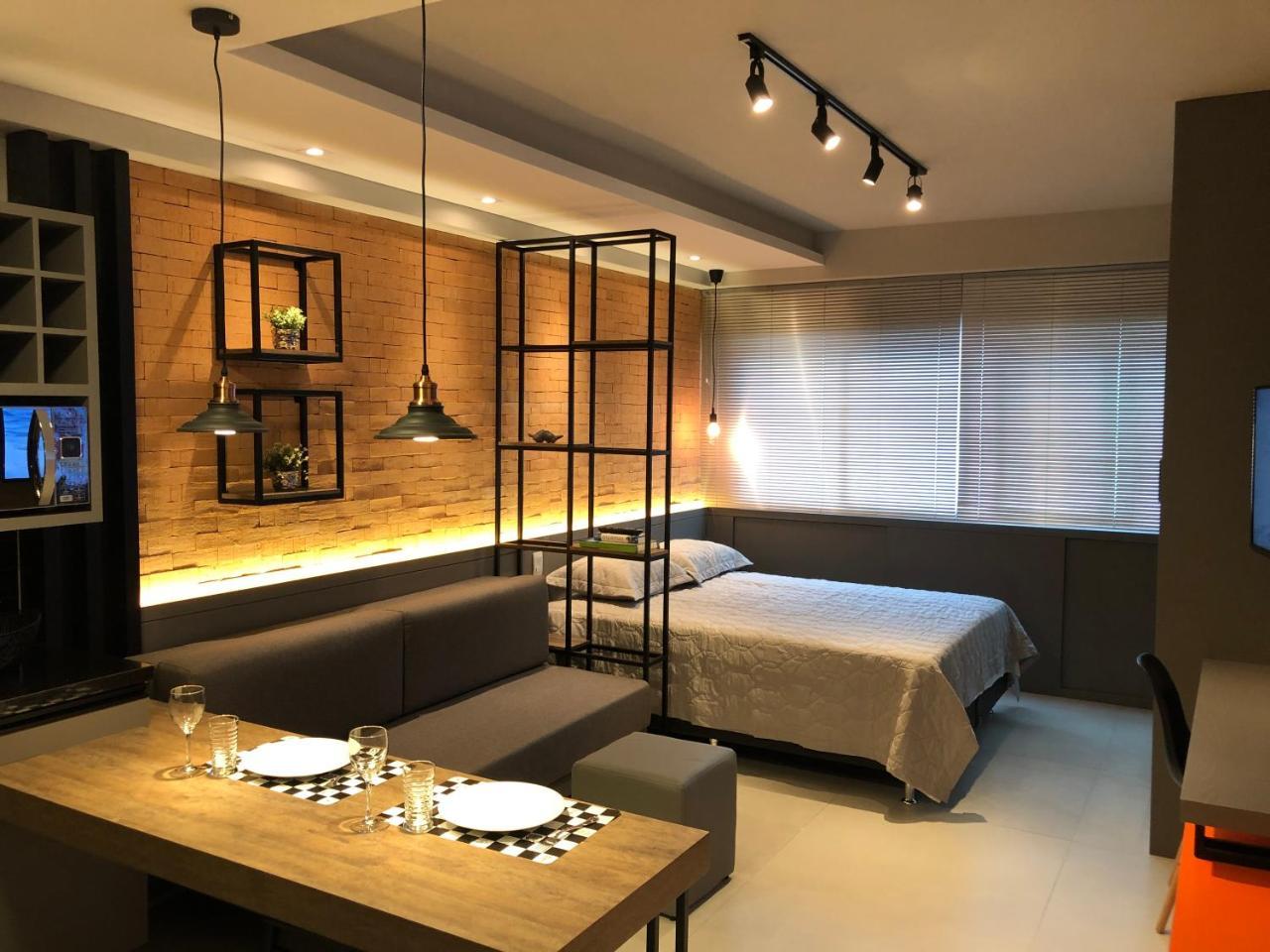 Estudio Completo No Coracao Do Batel 库里提巴 外观 照片