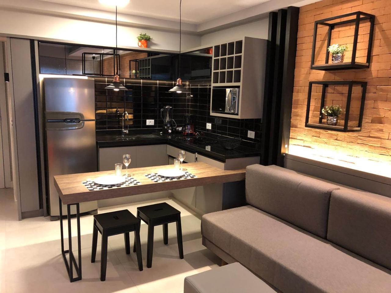 Estudio Completo No Coracao Do Batel 库里提巴 外观 照片